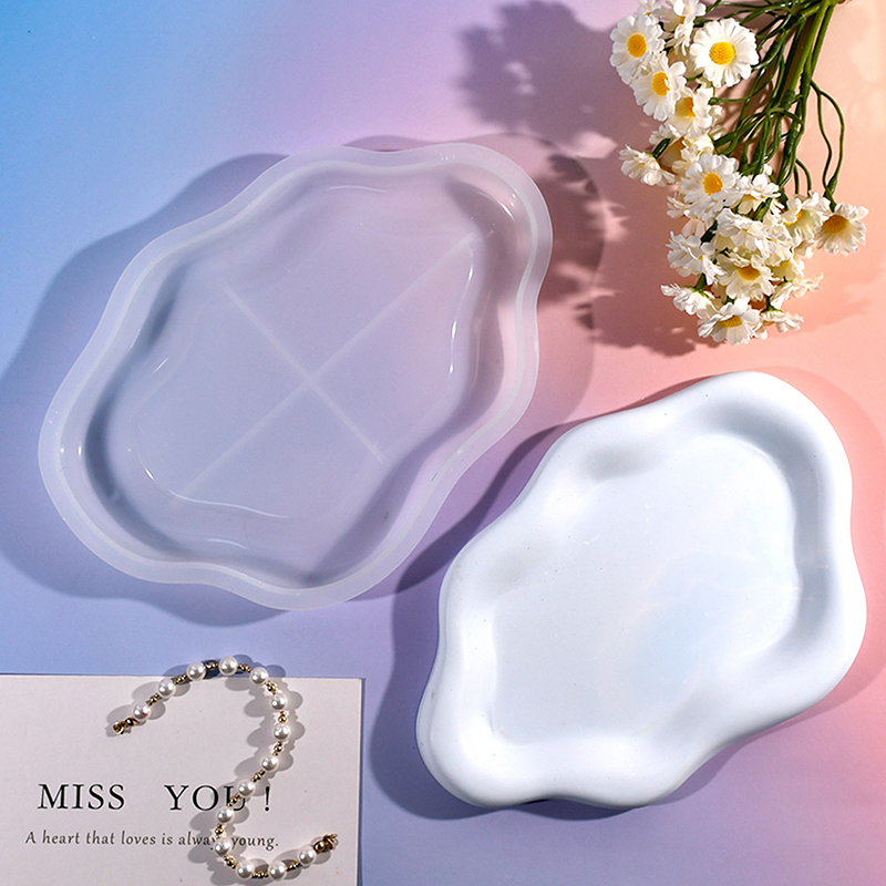 Candle Making Moulds - Irregular Cloud Shape Tray Silicone Resin
