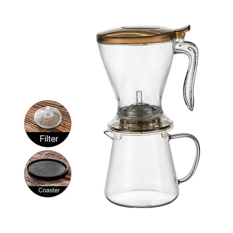 Pour Pot Aluminum - Custom Logo 600ml Pour in Plastic