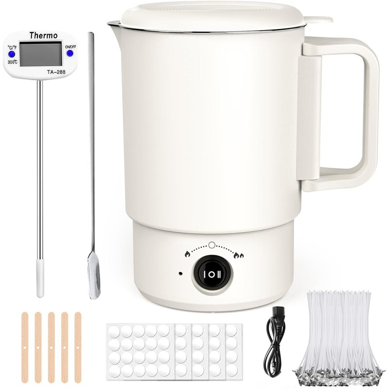 Candle Making Jug - A47U Electric Wax Melting Pot Kit