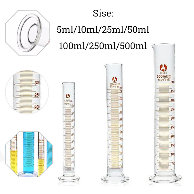 Candle Making Jug - 1PCS Glass Graduated Measuring Cylinder 5ml