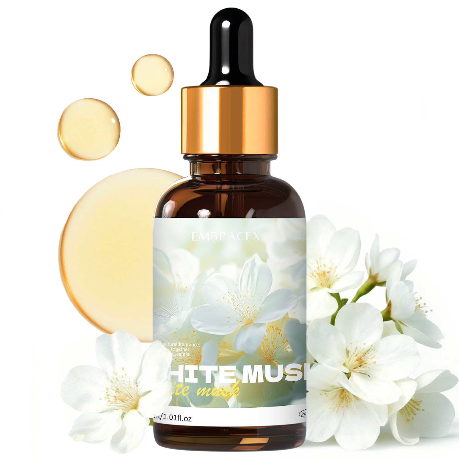 Candle Making Fragrance Oils - 30ml White Musk Essential Oil Car