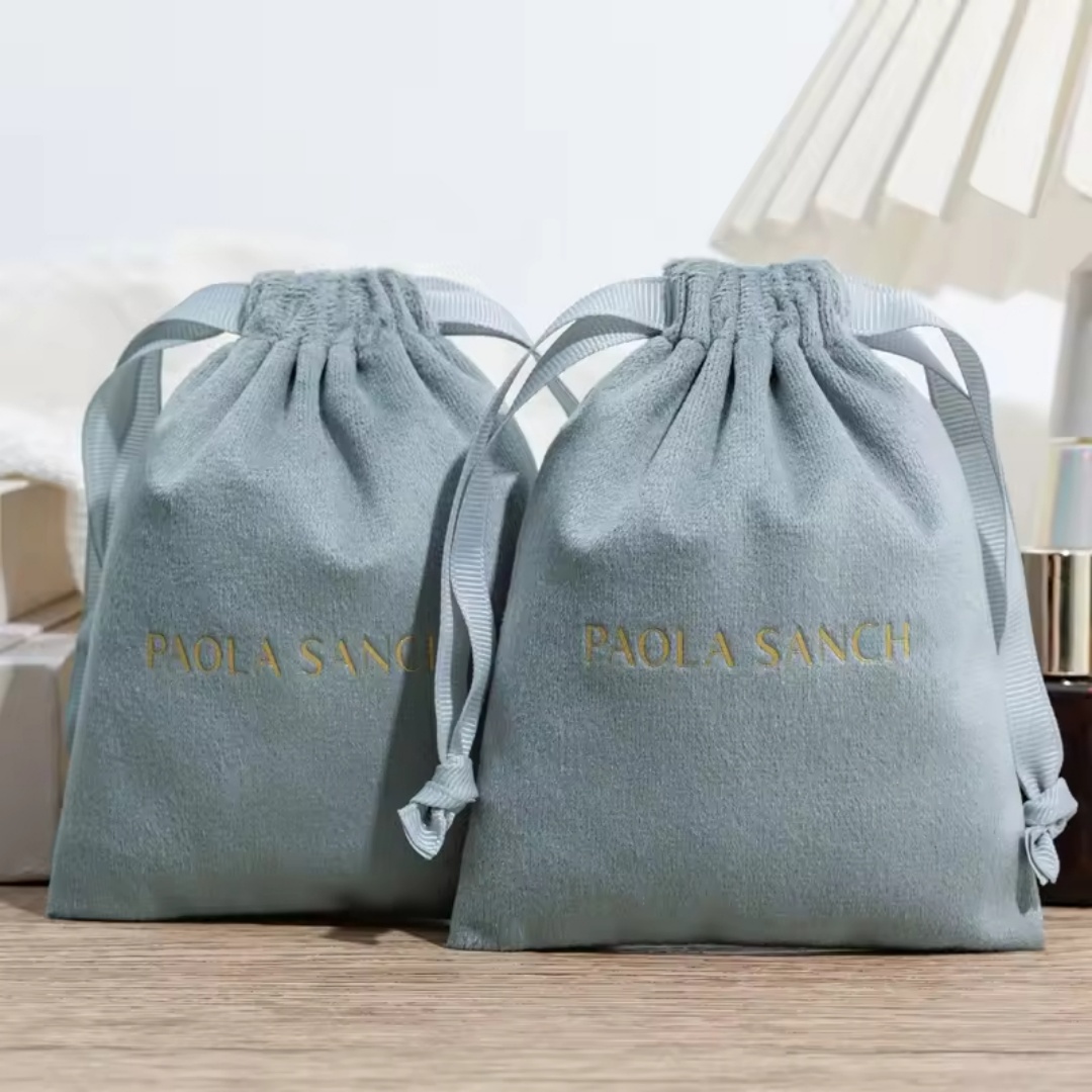 Candle Making Jug - Custom Logo Printed Luxury Velvet Dust