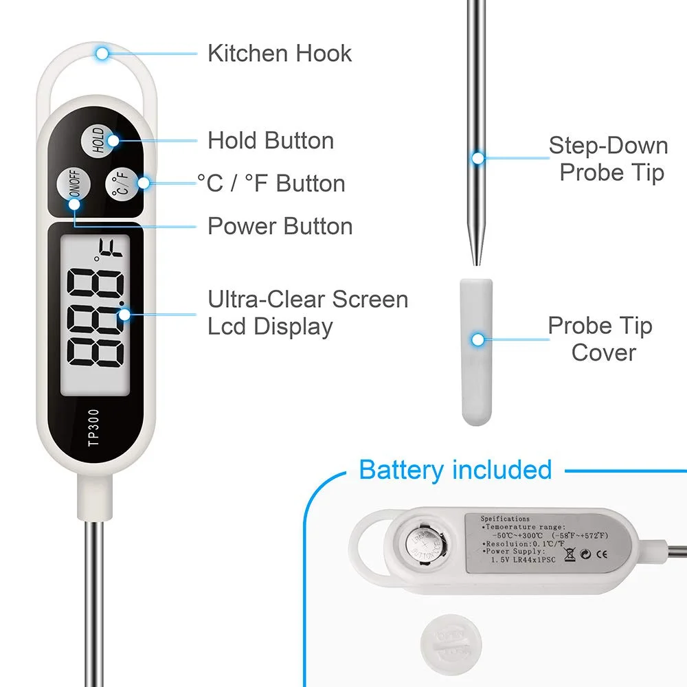 Digital Meat Food Thermometer  - Thermometer Candy Candle review and price