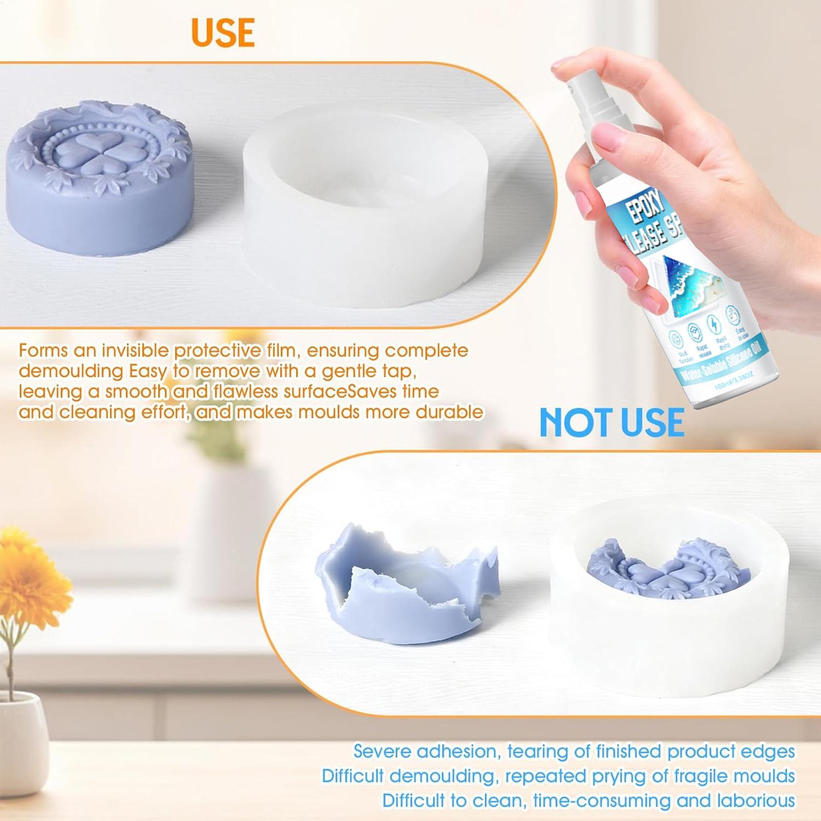 100ml Silicone Release Spray E - Candle Making Ideas review and price