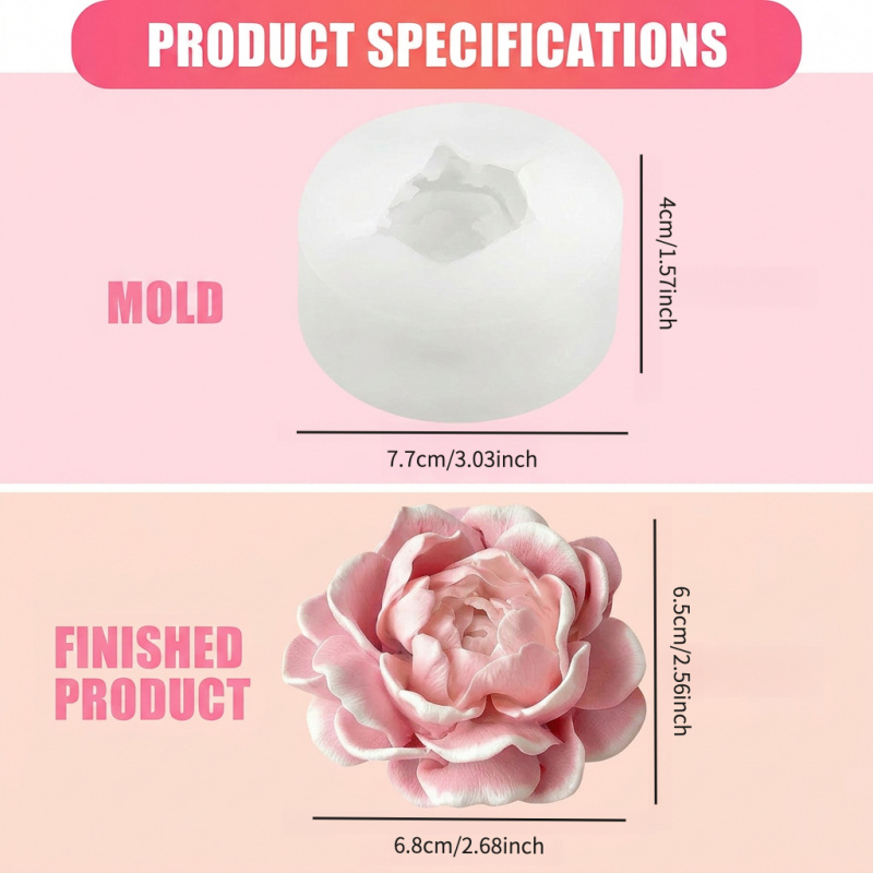 Jasmine flower candle silicone - Candle Making Jug review and price