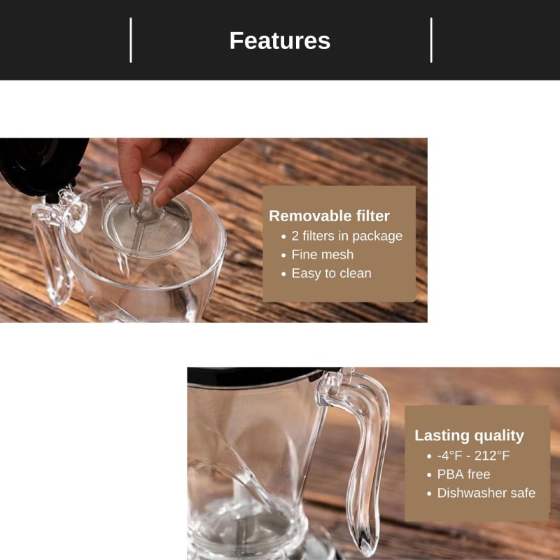 Custom Logo 600ml Pour in Plas - Pour Pot Aluminum review and price