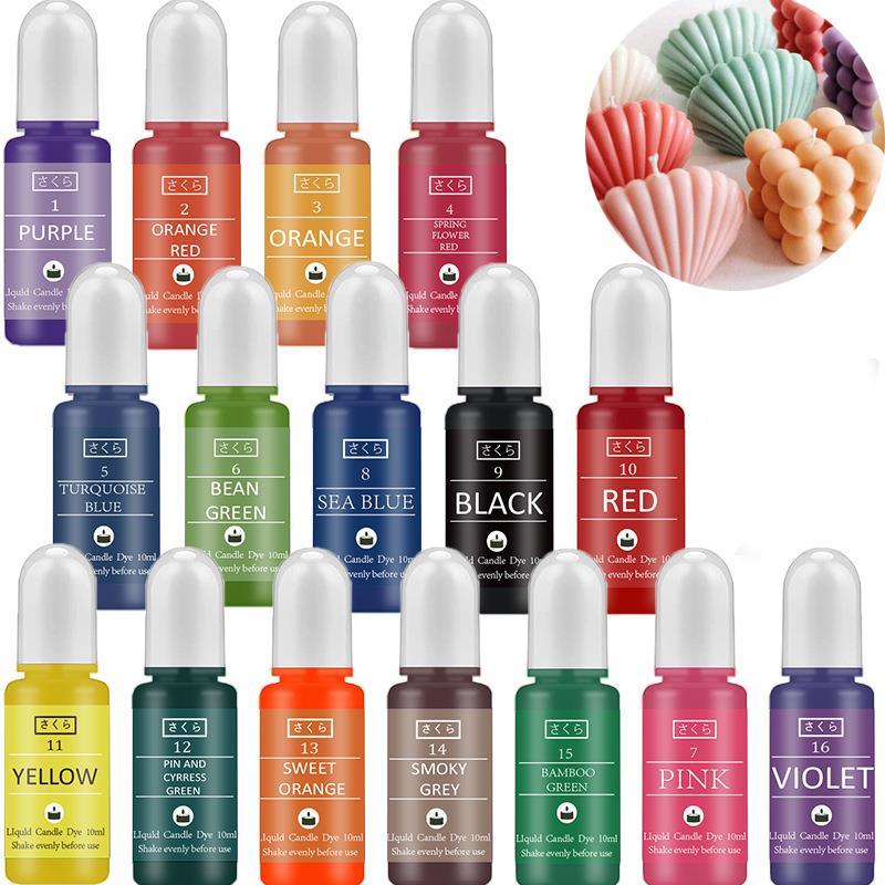 10ml/Bottle Candle Wax Pigment - Candle Dye Chip review and price