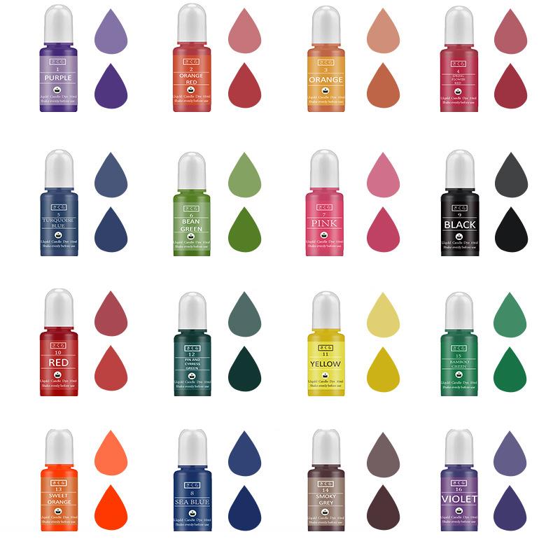 10ml/Bottle Candle Wax Pigment - Candle Dye Chip review and price