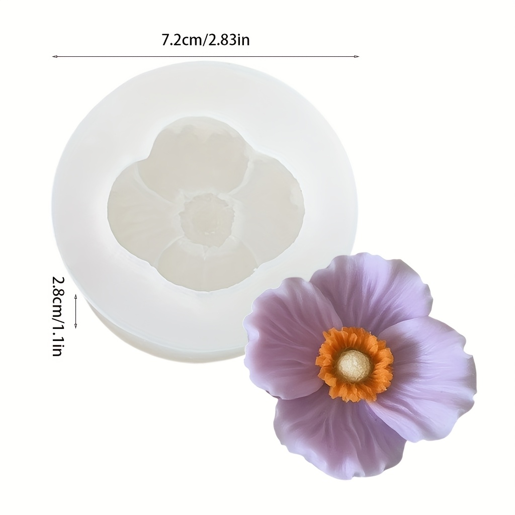 Flower Silicone Candle Mold, C - Candle Making Jug review and price