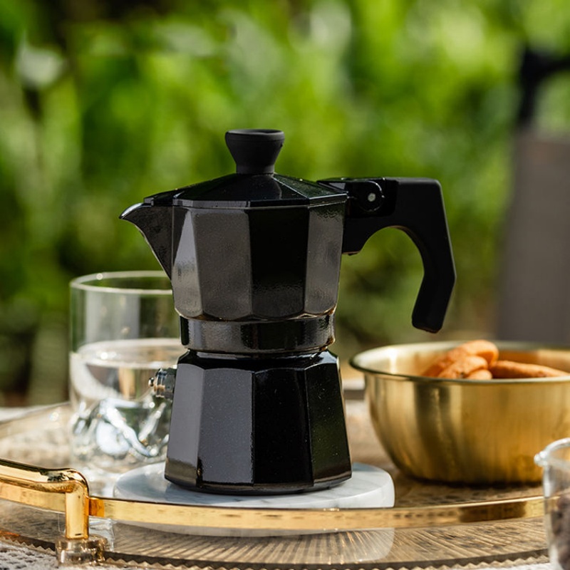 One Cup Moka Pot Hand Pour Ove - Pour Pot Aluminum review and price