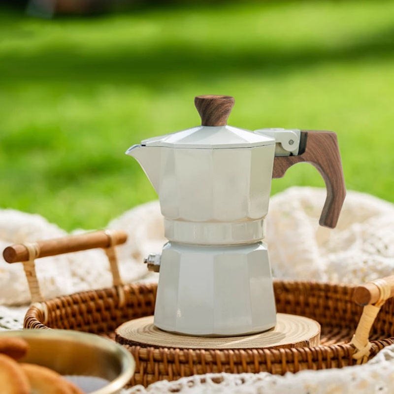 One Cup Moka Pot Hand Pour Ove - Pour Pot Aluminum review and price