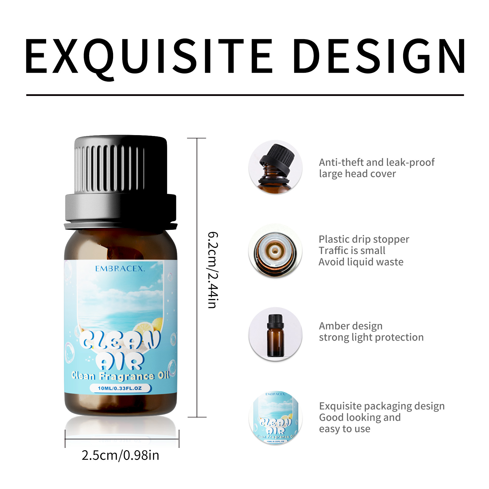 10ml Clean Air Essential Oil L - Candle Making Fragrance Oils review and price
