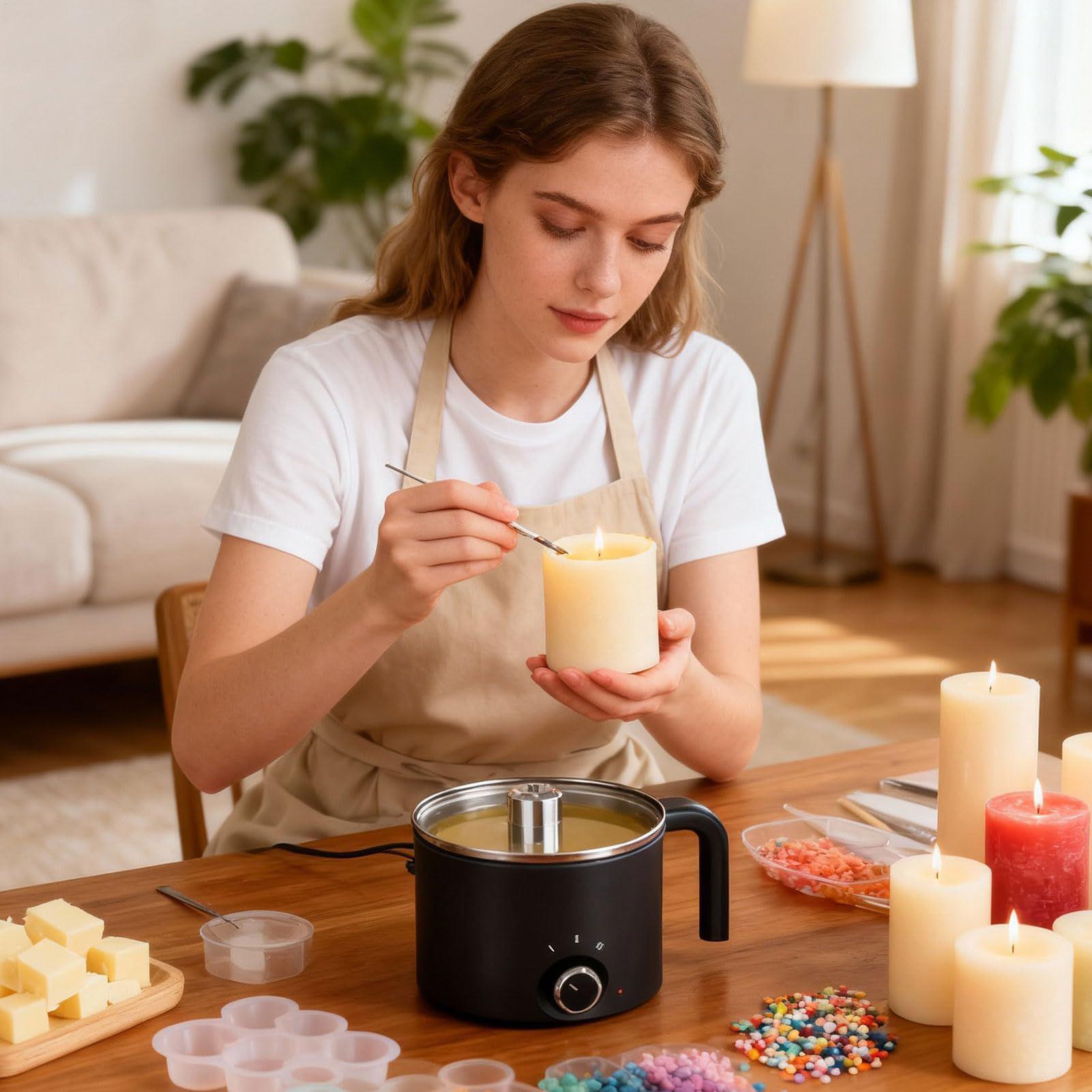 1.5L Wax Melting Pot Candle Wa - Candle Making Jug review and price