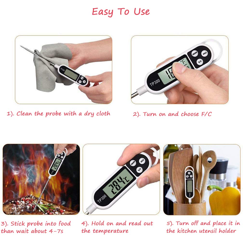Digital Meat Food Thermometer  - Thermometer Candy Candle review and price