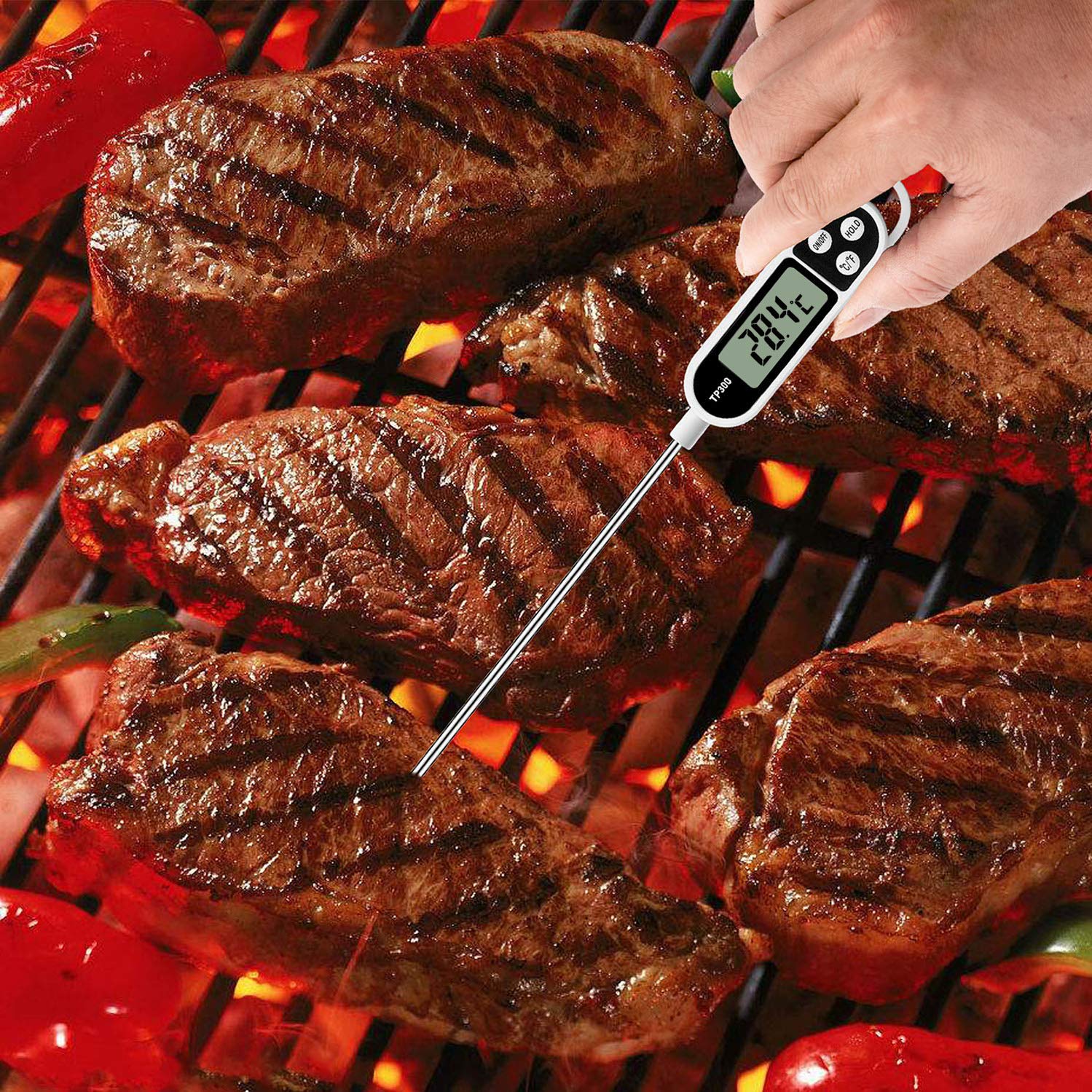 Digital Meat Food Thermometer  - Thermometer Candy Candle review and price