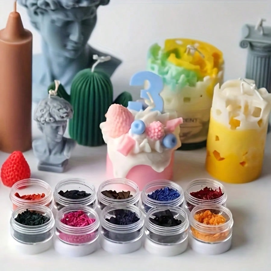 34-Color/16-Color/12-Color/6-C - Candle Dye Chip review and price