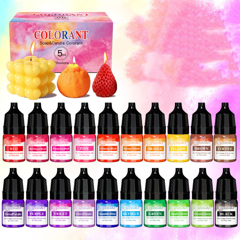 20 Color Candle Dyes Pigment A - Candle Dye Chip review and price