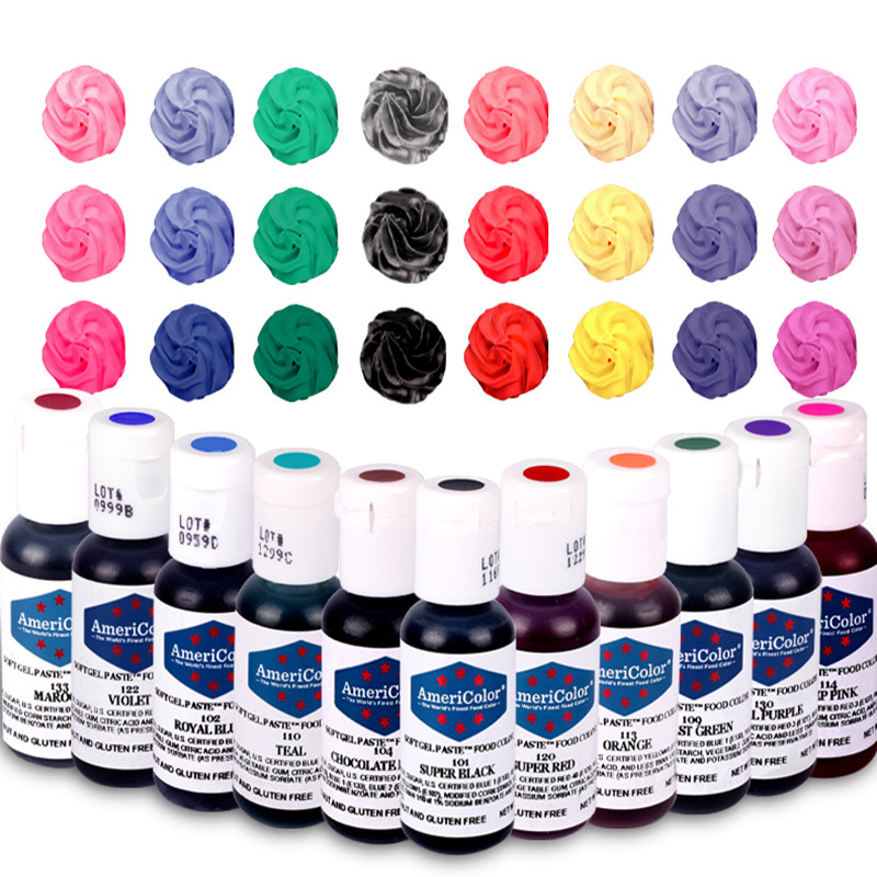 Americolor 22 colors Food Grad - Candle Dye Chip review and price