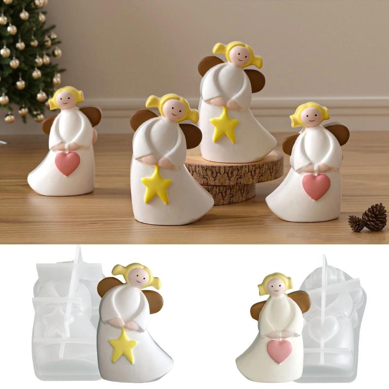 Love Angel Gypsum Mold Candle  - Candle Making Moulds review and price