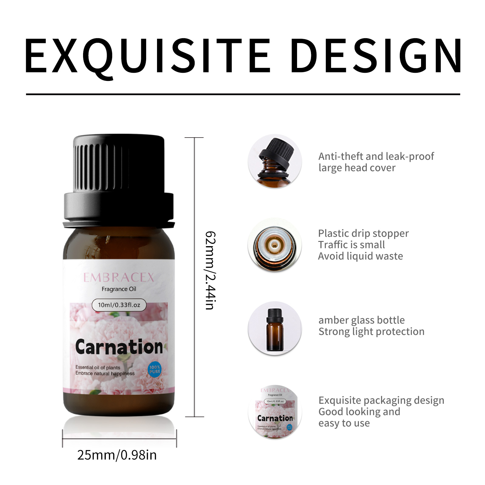 10ml Carnation Essential Oil F - Candle Making Fragrance Oils review and price