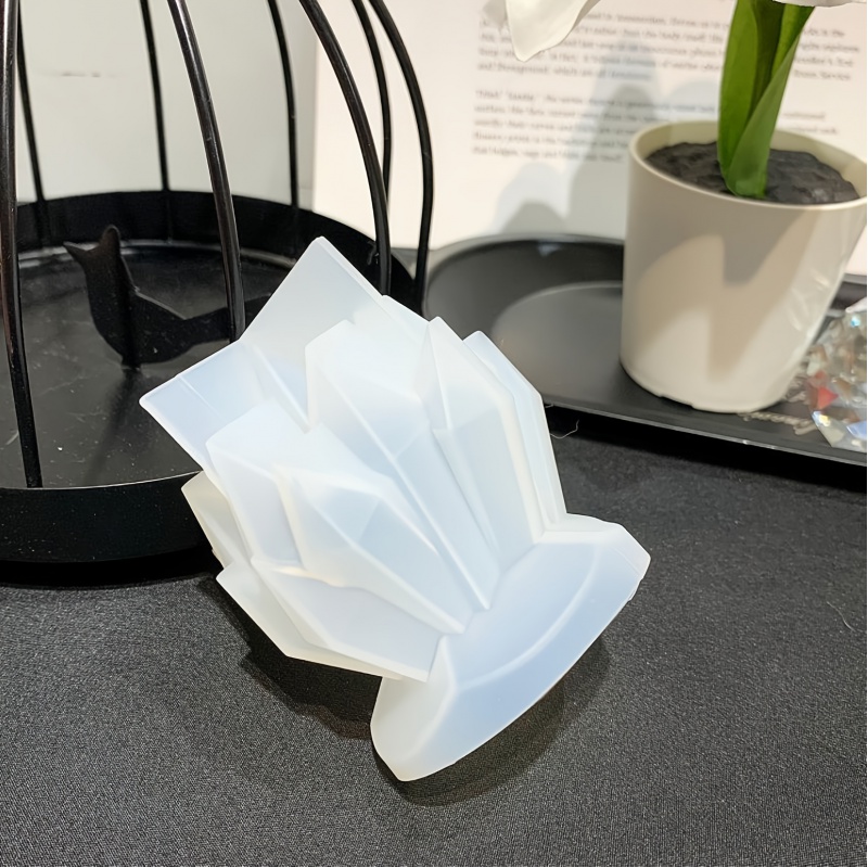 1pcCrystal Cluster Decorative  - Candle Making Moulds review and price
