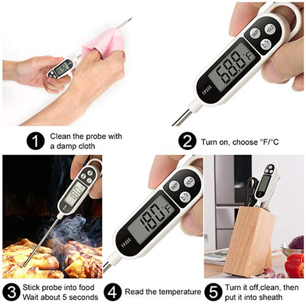 New Design Digital Food Thermo - Thermometer Candy Candle review and price