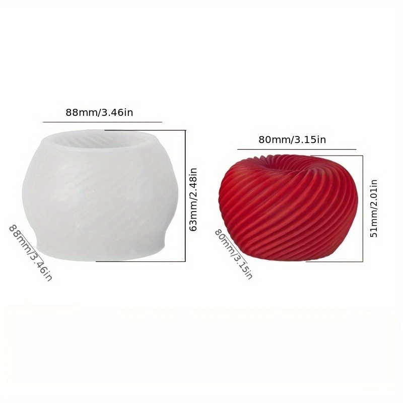 A trendy red apple silicone mo - Candle Making Ideas review and price
