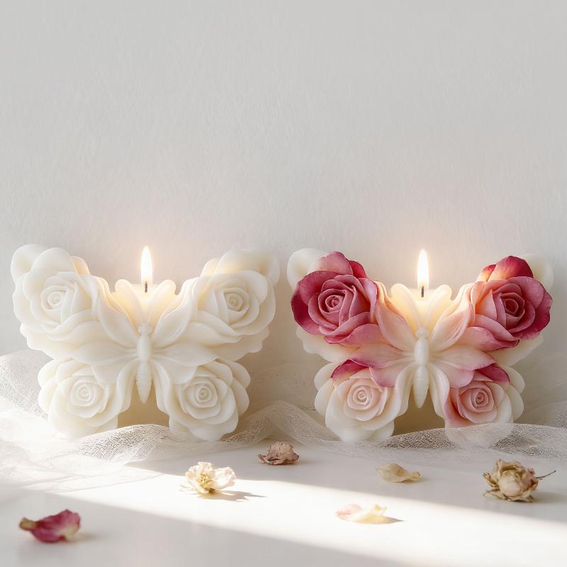DIY Rose Butterfly Form Silico - Candle Making Ideas review and price