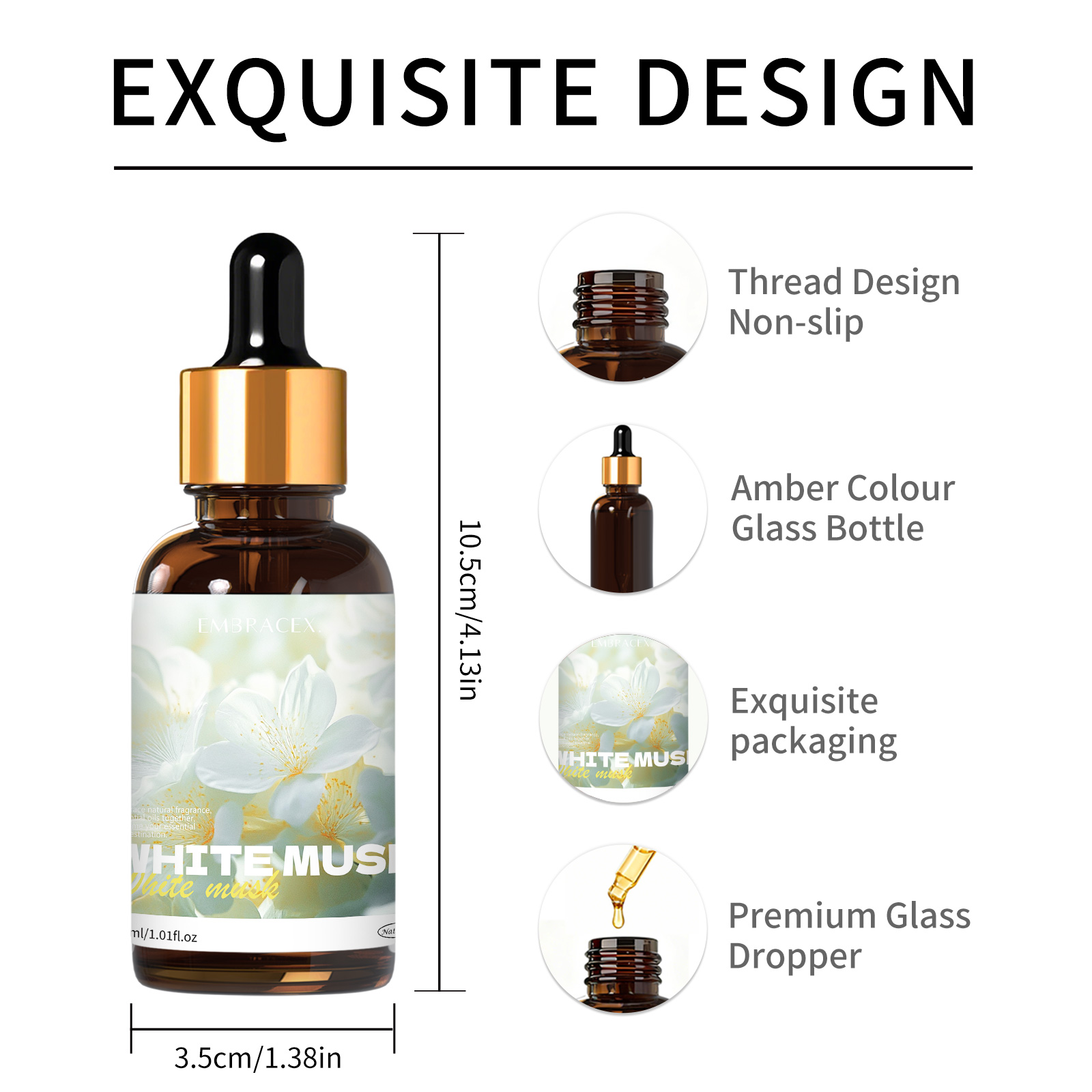 30ml White Musk Essential Oil  - Candle Making Fragrance Oils review and price