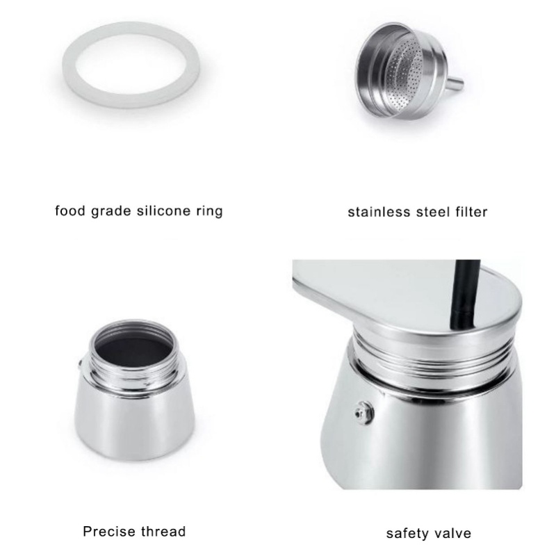 Single Spout Mocha Pot Stainle - Pour Pot Aluminum review and price