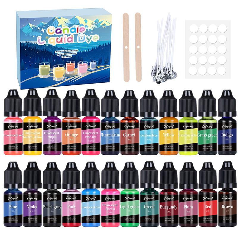 20/24Colors Candle Dyes Pigmen - Candle Dye Chip review and price
