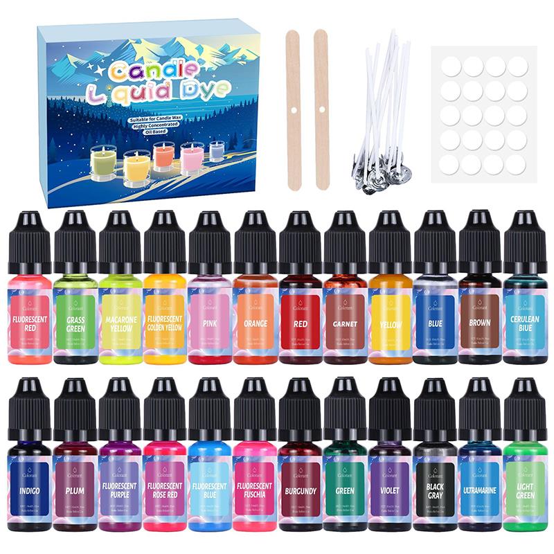 20/24Colors Candle Dyes Pigmen - Candle Dye Chip review and price