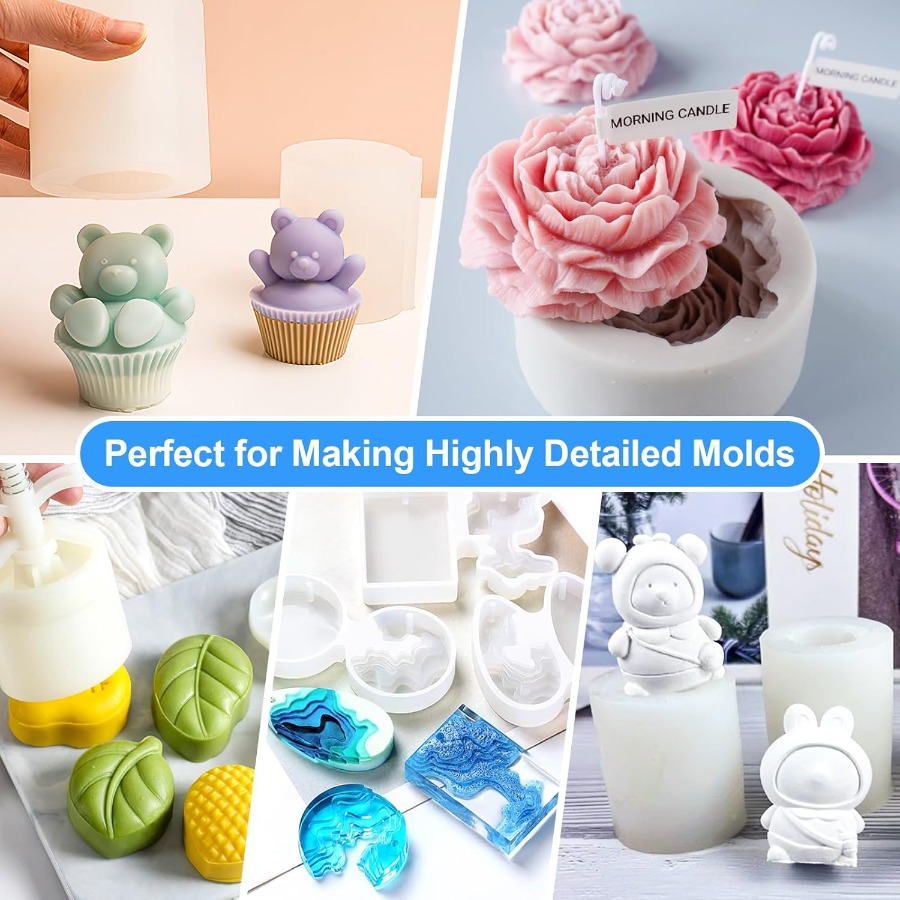 Silicone Mold Making Kit, 38.8 - Candle Making Ideas review and price