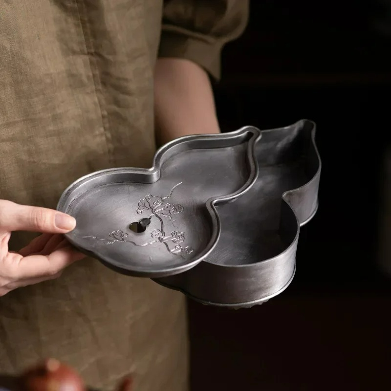 Gourd Ancient Tin Old Pot Tray - Pour Pot Aluminum review and price