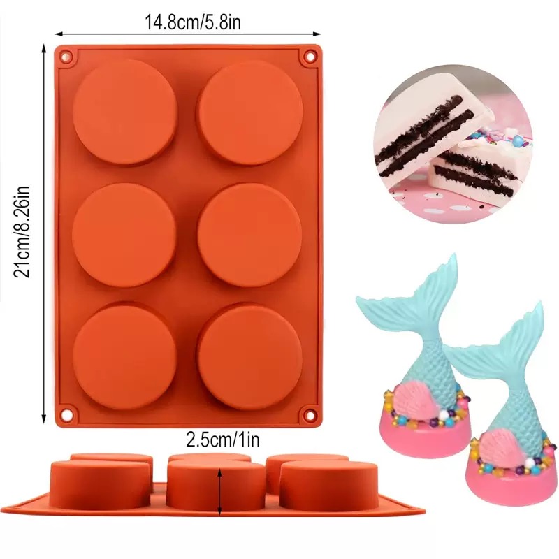 Round Silicone Soap Mold DIY H - Candle Making Ideas review and price