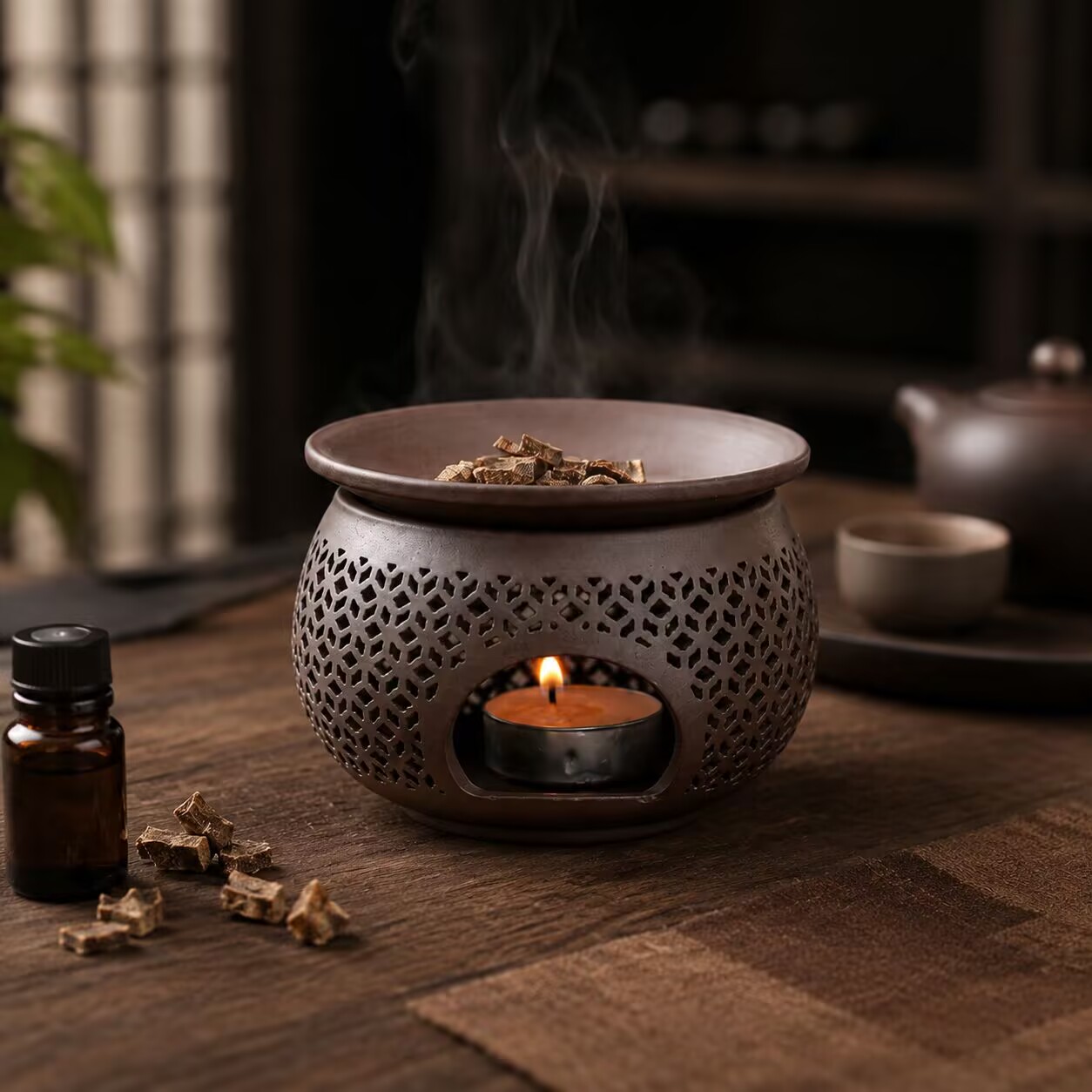 Ceramic Carved Incense Burner  - Candle Making Fragrance Oils review and price