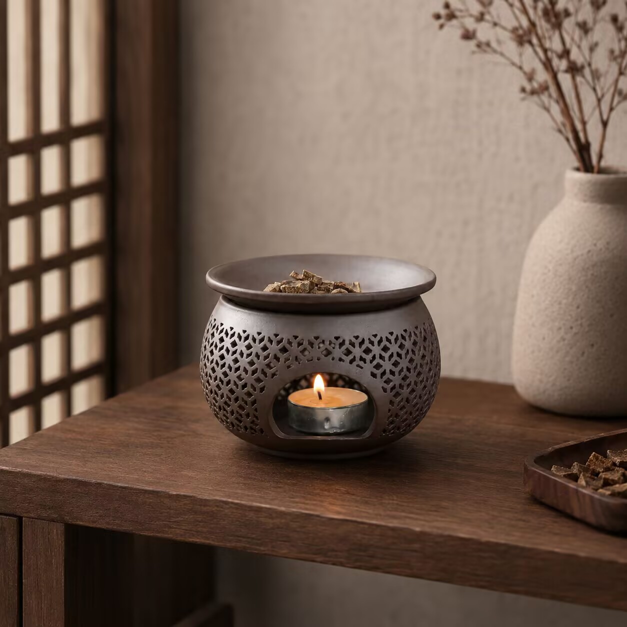 Ceramic Carved Incense Burner  - Candle Making Fragrance Oils review and price