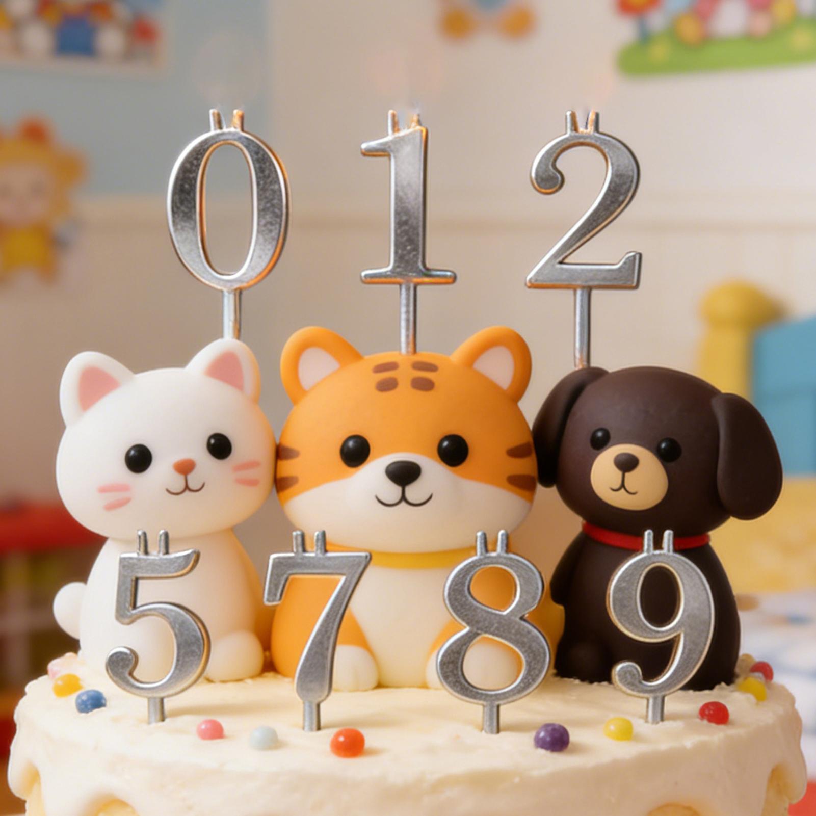 10pcs 0-9 Number Cake Toppers  - Candle Making Ideas review and price