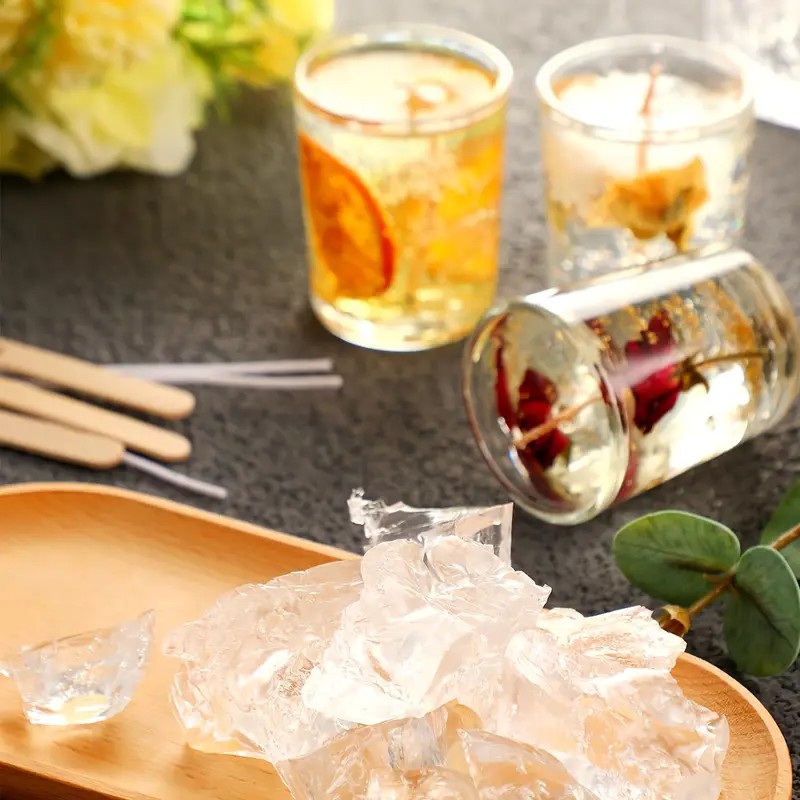 Transparent Crystal Wax, Jelly - Candle Making Ideas review and price